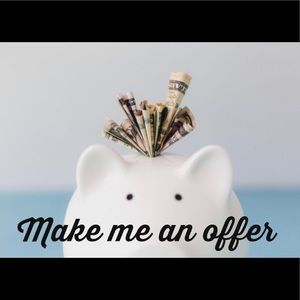 We love reasonable offers β€οΈ